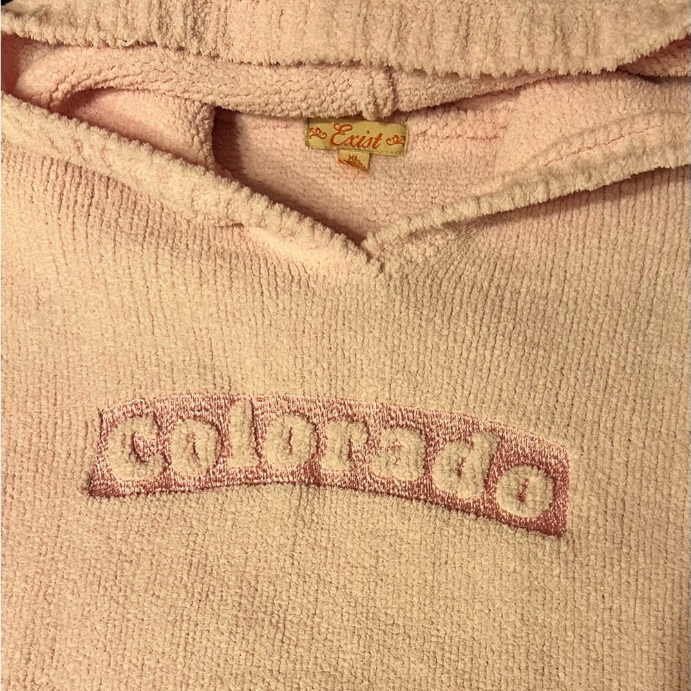Super Soft! Sherpa like Pullover Women’s XL Colorado Souvenir - Picture 2 of 6
